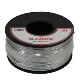 BOBINE 150M CABLE ACIER Ø2,5mm GRIPPLE img