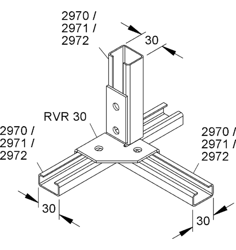 PIECES DE JONCTION NIEDAX RVR 30 img