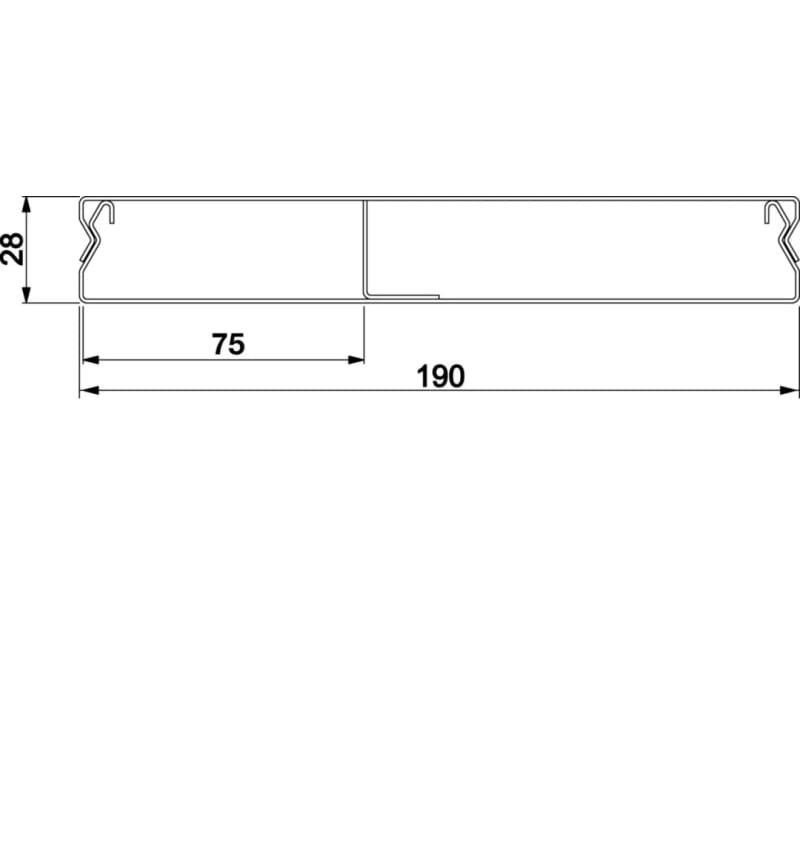 GAINE DE SOL 28X190MM 2C UK190282 img