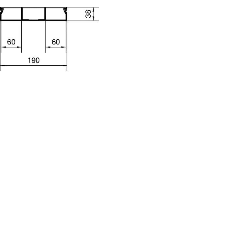 GAINE DE SOL 38X190MM 3C. UK190383 img