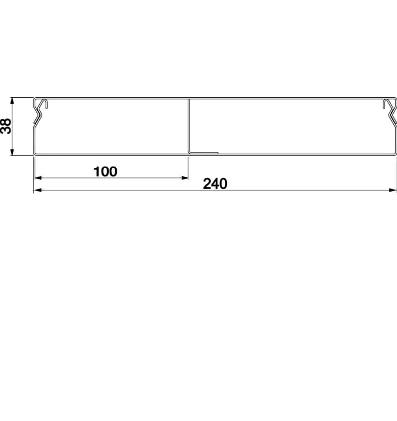 GAINE DE SOL 38X240MM 2C. UK240382 img