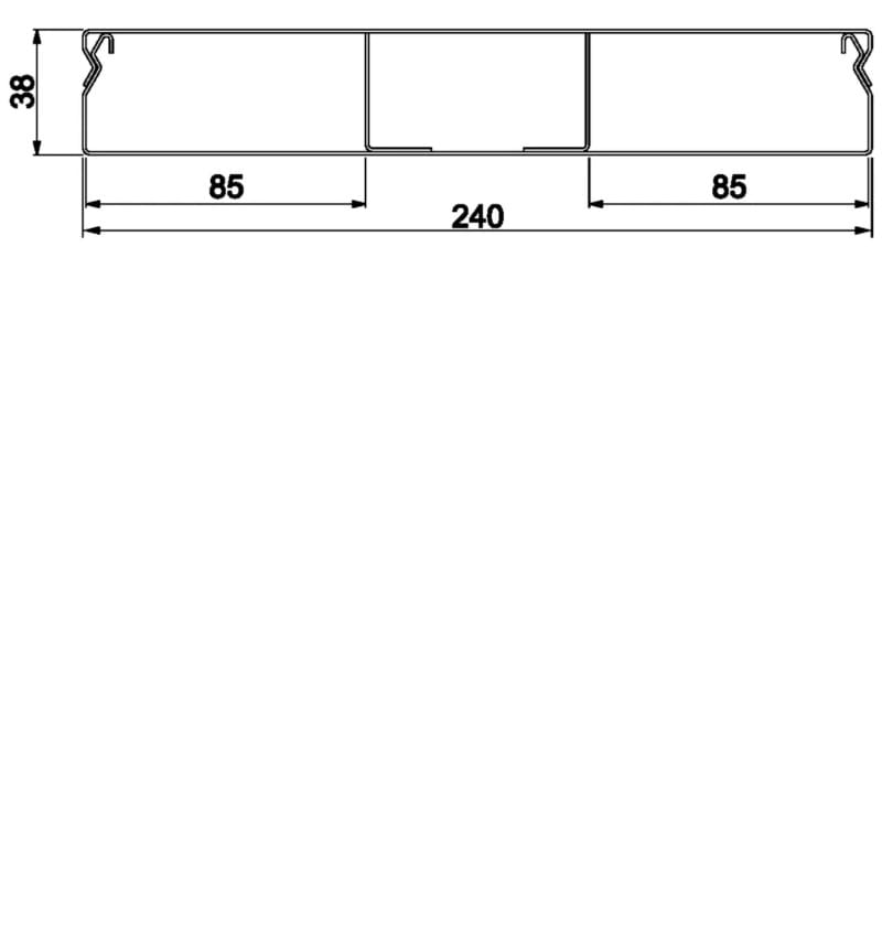 GAINE DE SOL 38X240MM 3C. UK240383 img