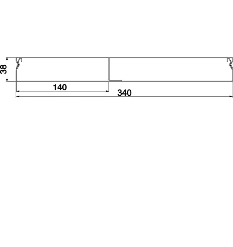 GAINE DE SOL 38X340MM 2C UK340382 img
