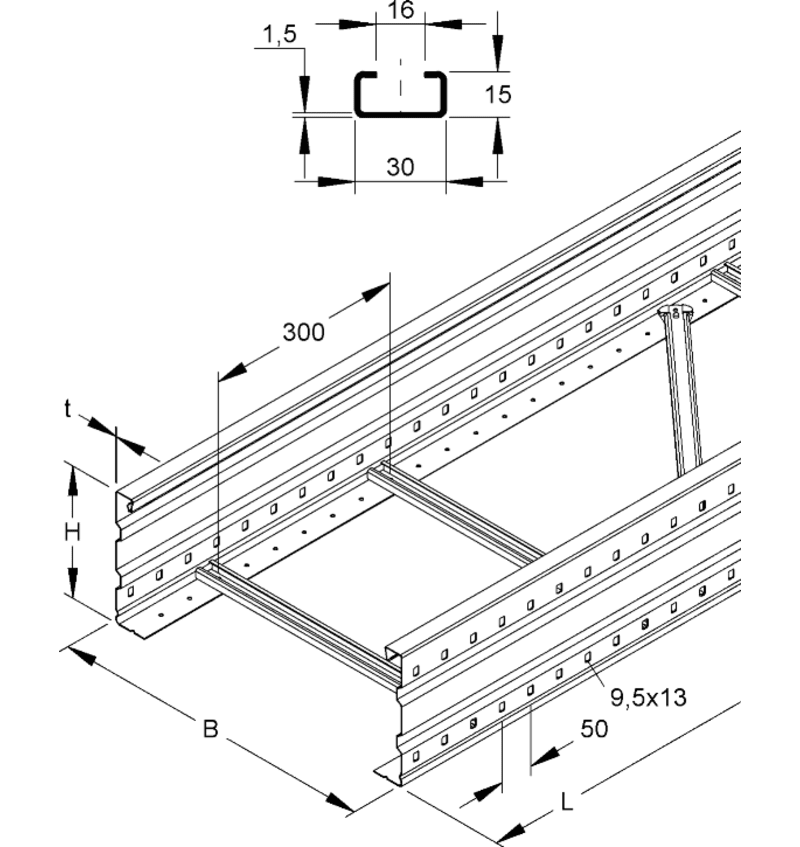 ECHELLES A CABLE GAC NIEDAX WSL 200.600F img
