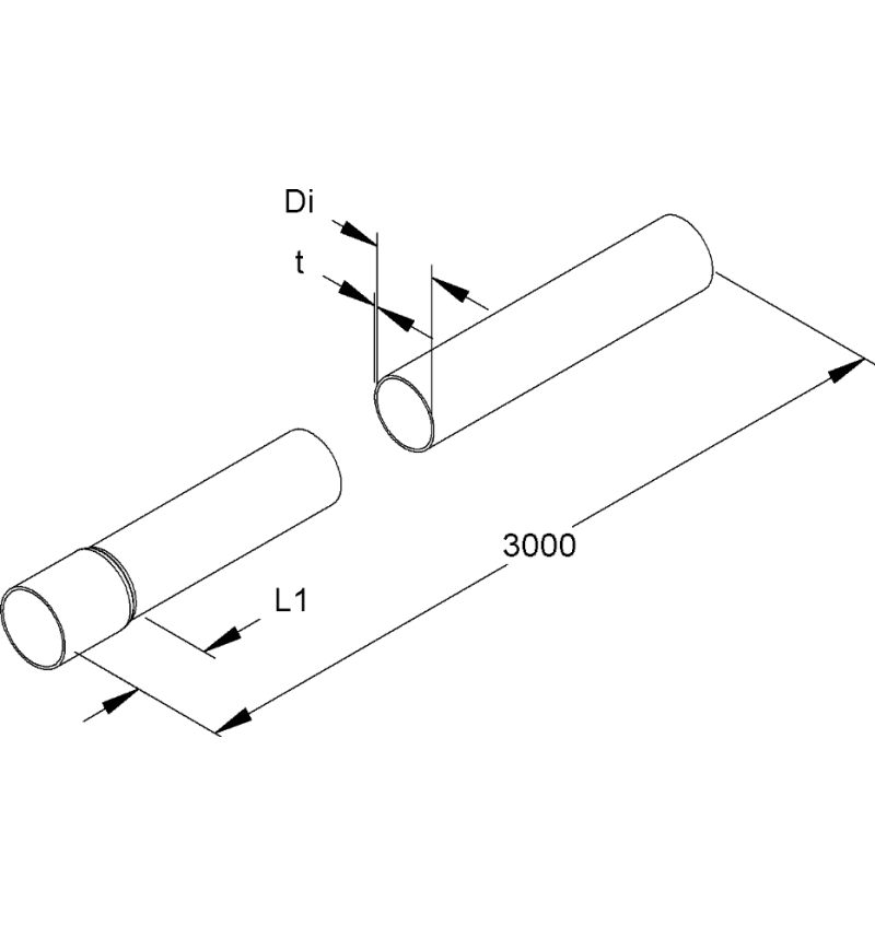 TUBE EMBOITABLE Ø20 ALU NIEDAX FM-MR 20 AL img