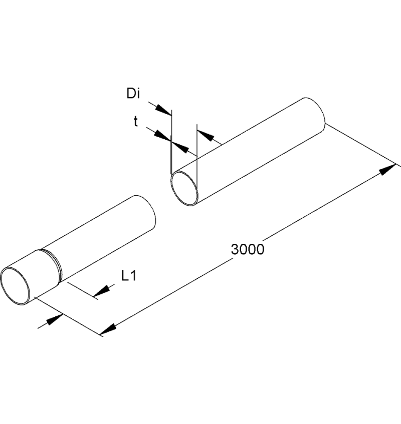 TUBE EMBOITABLE Ø20 INOX 316 NIEDAX FM-MR 20 E5 img