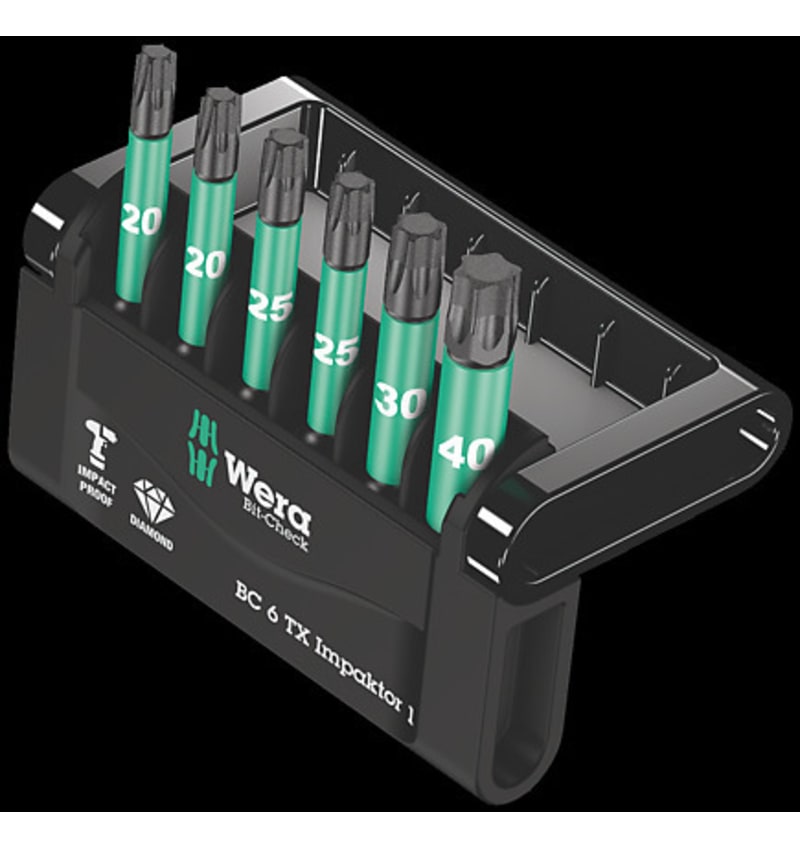 BIT-CHECK 6 TX Impaktor 1-TORX WERA WER05057693 img