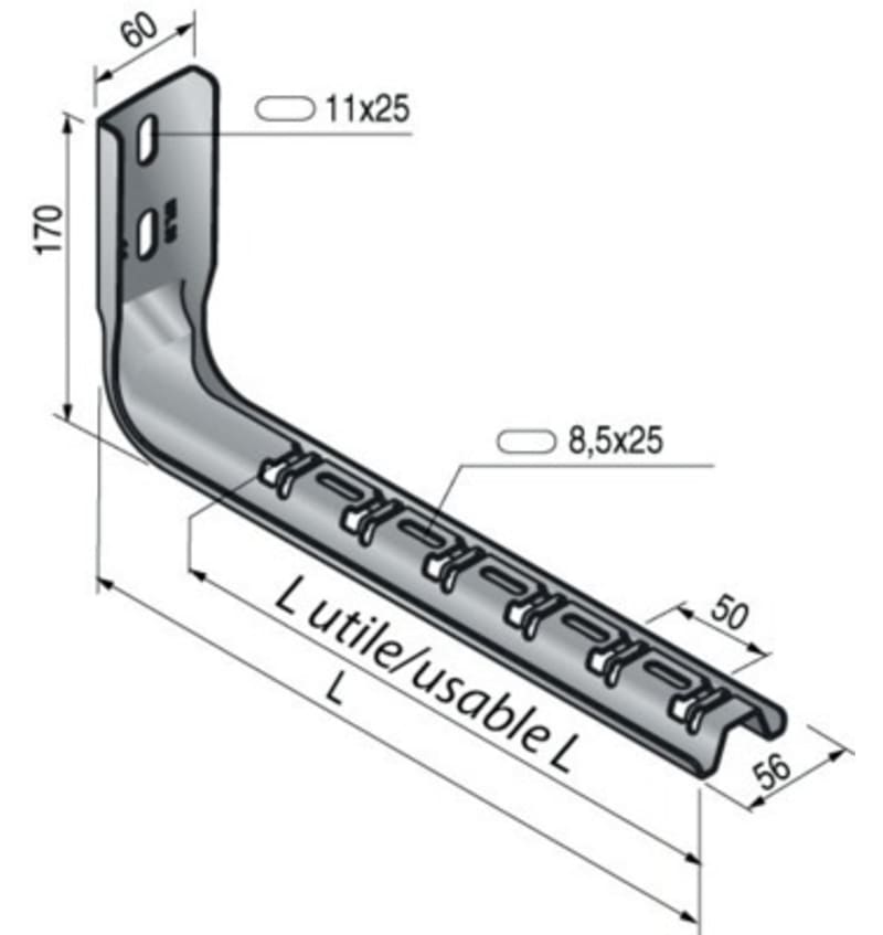 CONSOLE "L" INOX 316 NIEDAX  UFL 20 E3 img