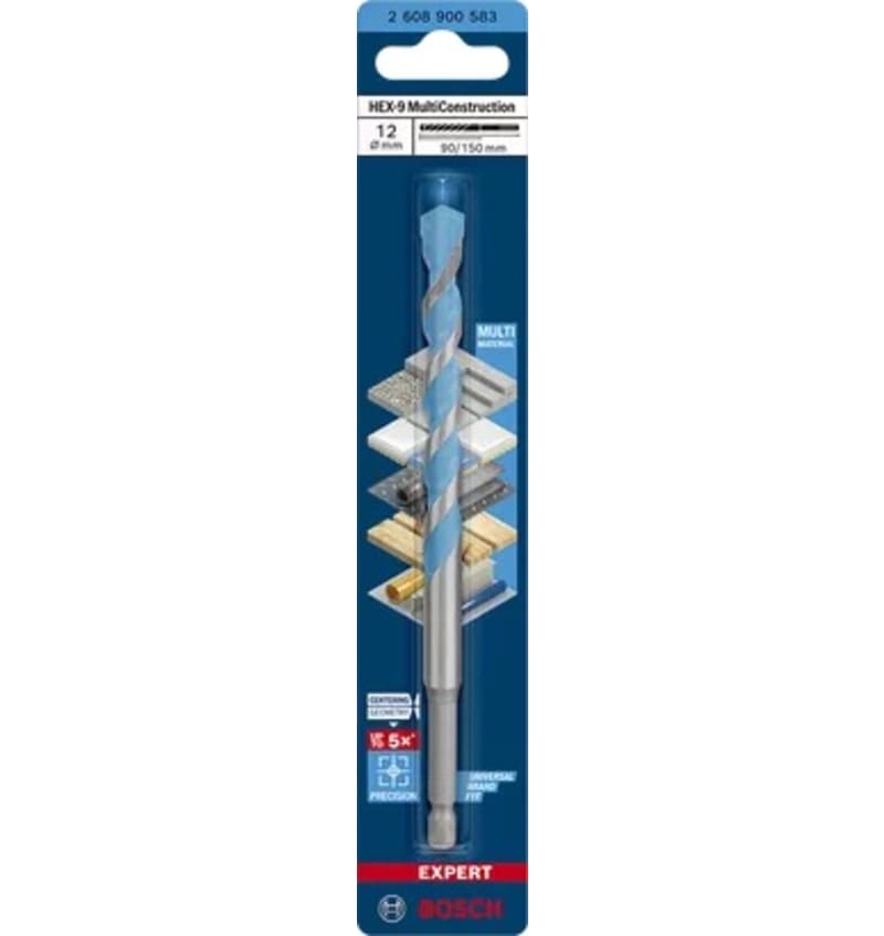 FORET MULTI-MAT HEX-9 EXPERT 12x90x150mm BOSCH 2.608.900.583 img