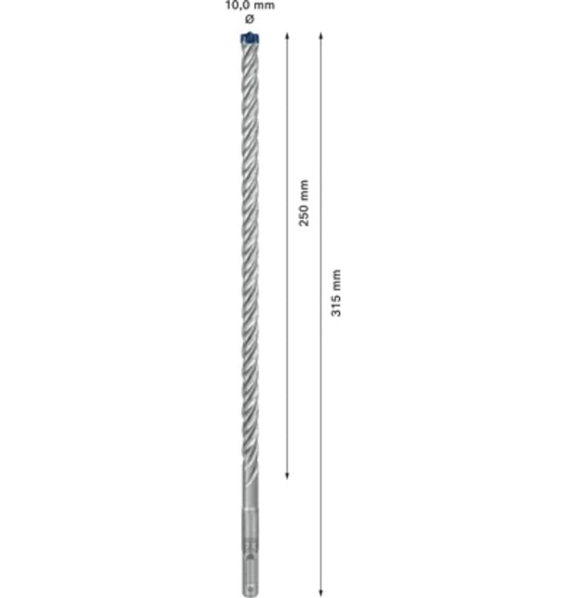 FORET SDS-PLUS 7X EXPERT 10x250x315 2.608.900.100 img