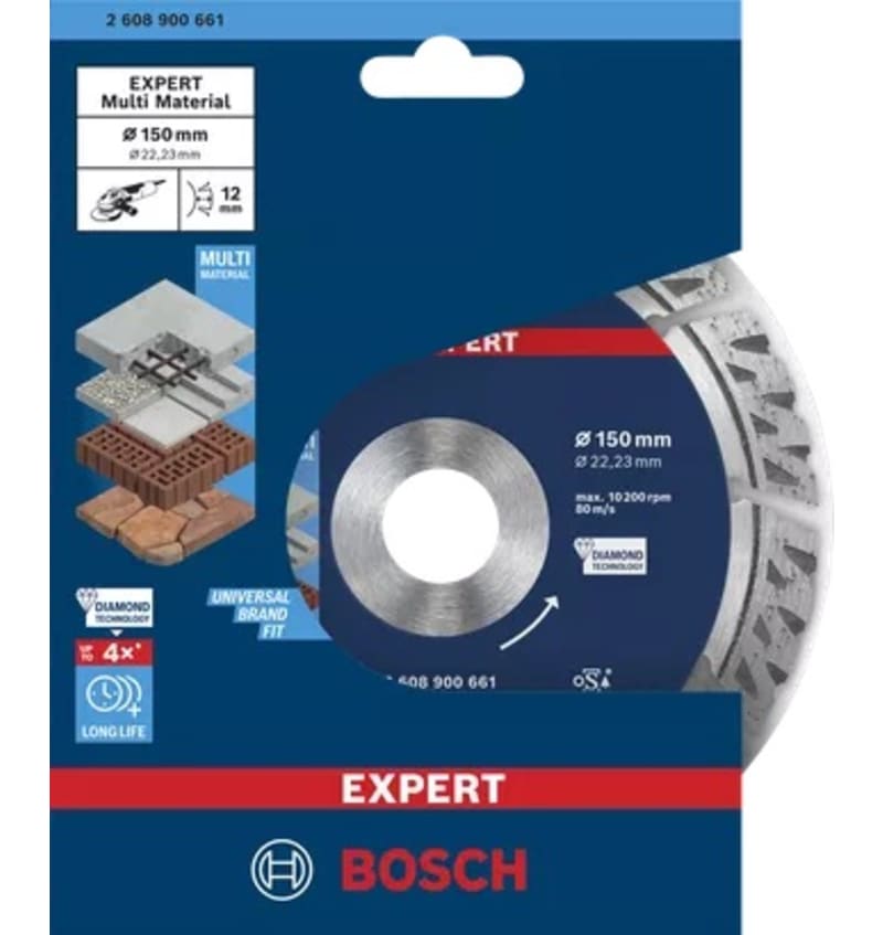 DISQUE Dia Multi-ma EXPERT 150x22,23x2,4x12 BOSCH 2.608.900.661 img
