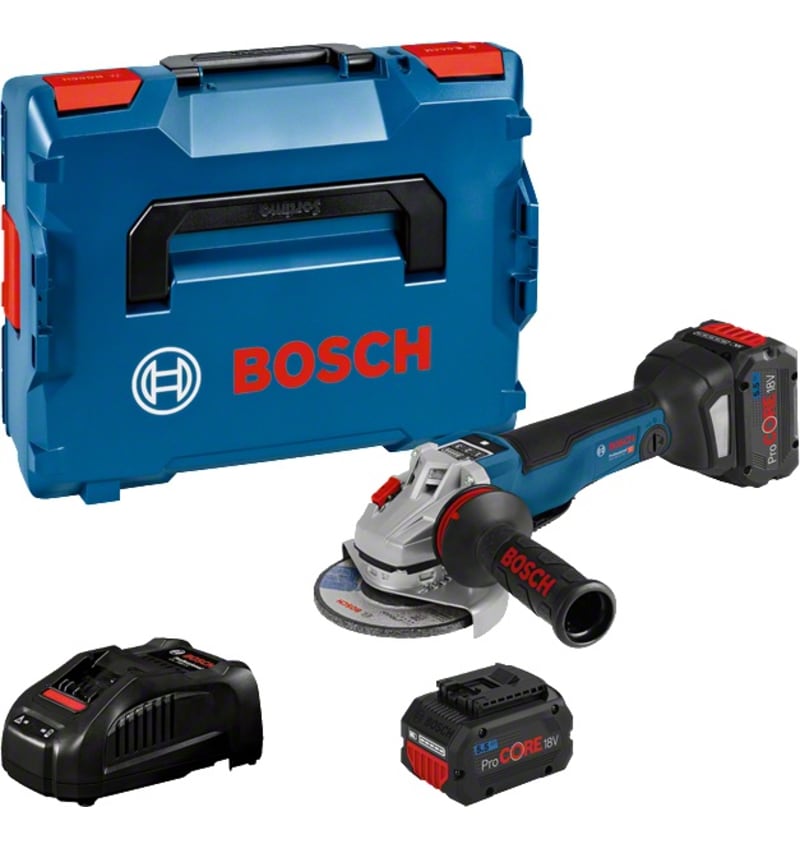 MEULEUSE ANGULAIRE GWS18V-10PSC+2xPC5.5Ah BOSCH 0.601.9G3.F0E img