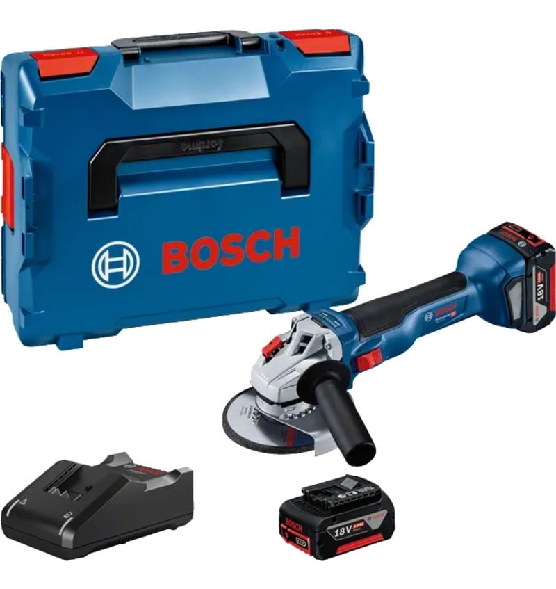 MEULEUSE ANGULAIRE GWS 18V-10 2x4 BOSCH 0.601.9J4.007 img