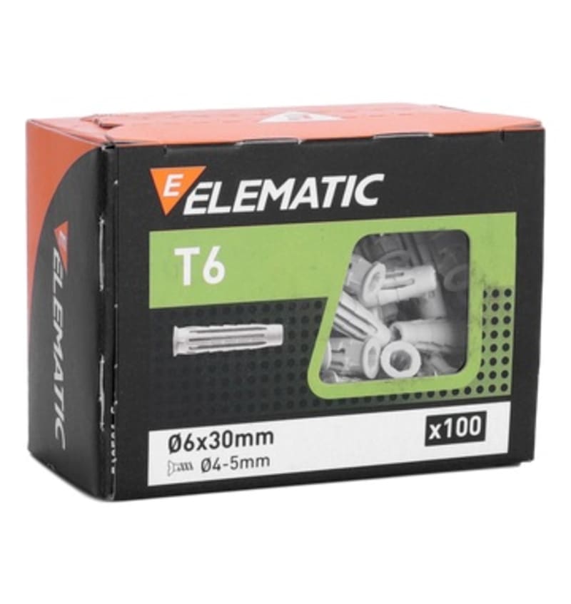 CHEVILLES PA 6 T6 - 6x30mm ELE-565386 img