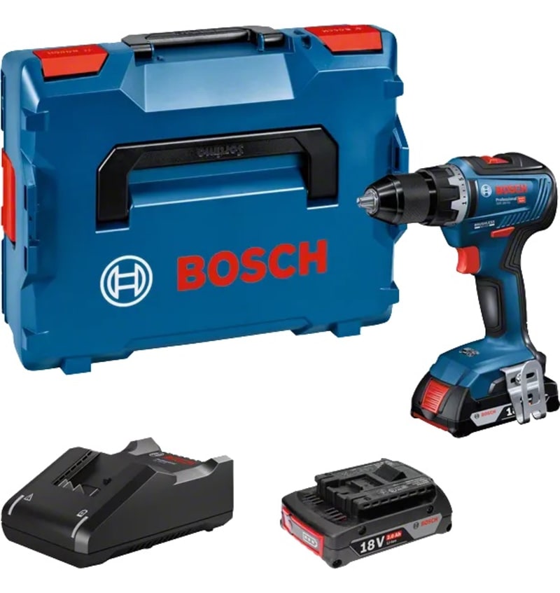 PERCEUSE-VISSEUSE GSR 18V-55 2x2.0Ah LBOXX BOSCH 0.601.9H5.305 img