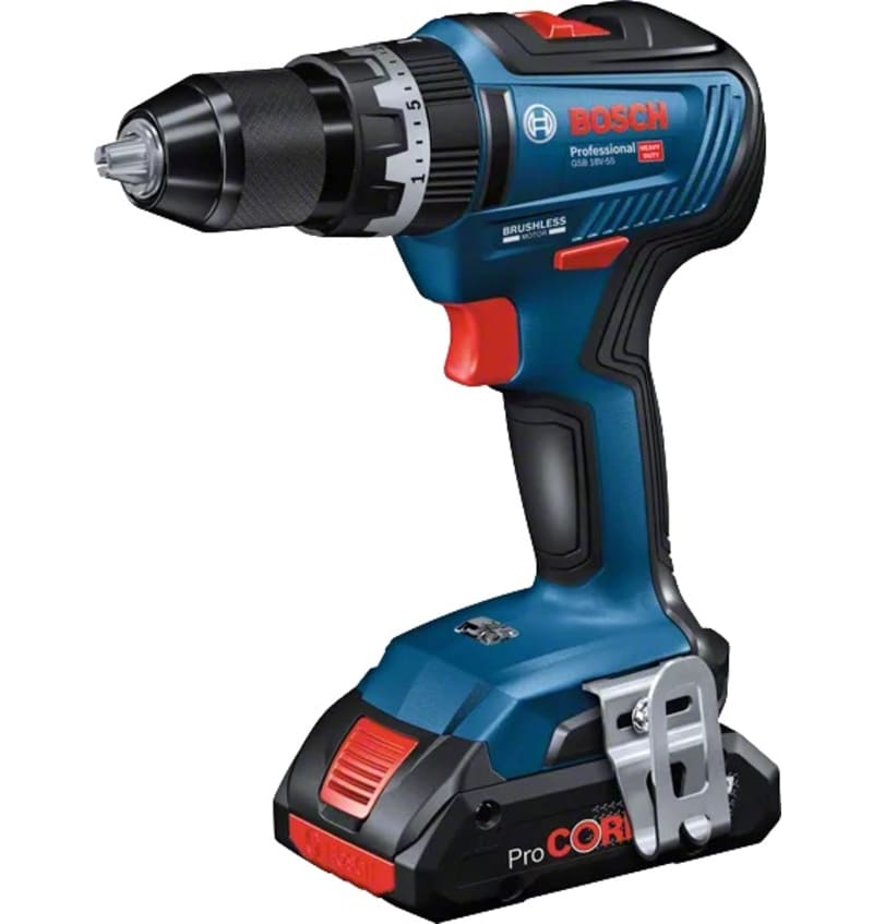 PERCEUSE-VISSEUSE à percussion GSB18V55 BOSCH 0.601.9H5.30A img