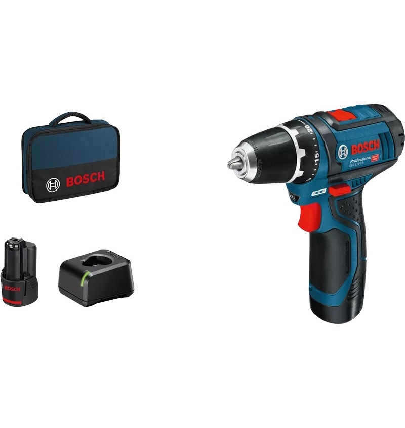 PERCEUSE-VISSEUSE GSR 12V-15 + BAG BOSCH 0.601.868.10F img