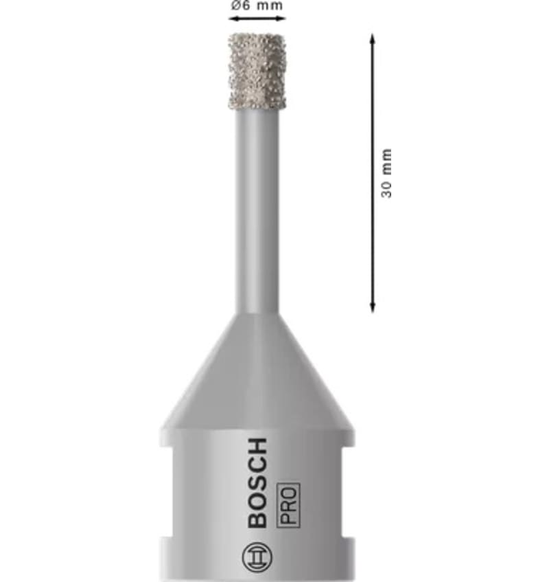 FORET DIAMANTE M14 D6mm Best for Ceramic BOSCH 2.608.599.039 img