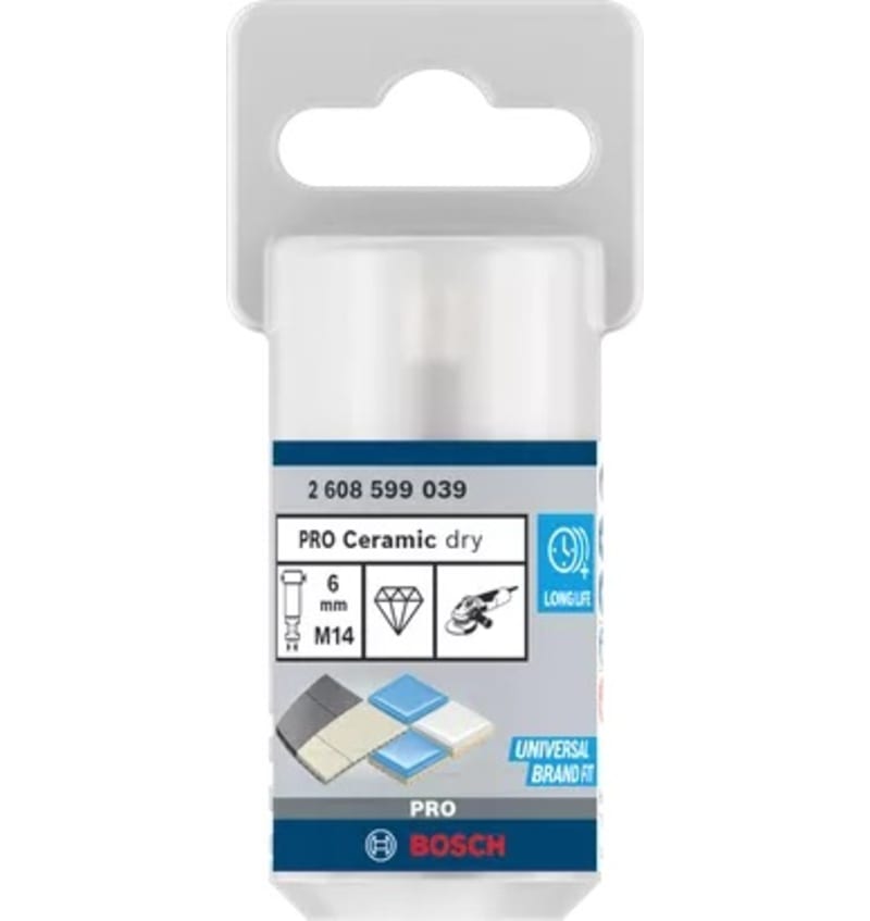 FORET DIAMANTE M14 D6mm Best for Ceramic BOSCH 2.608.599.039 img