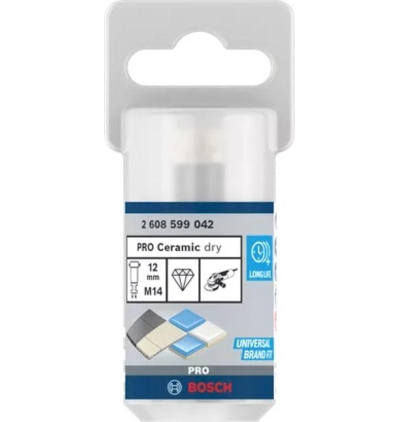 FORET DIAMANTE M14 D12mm Best for Ceramic BOSCH 2.608.599.042 img
