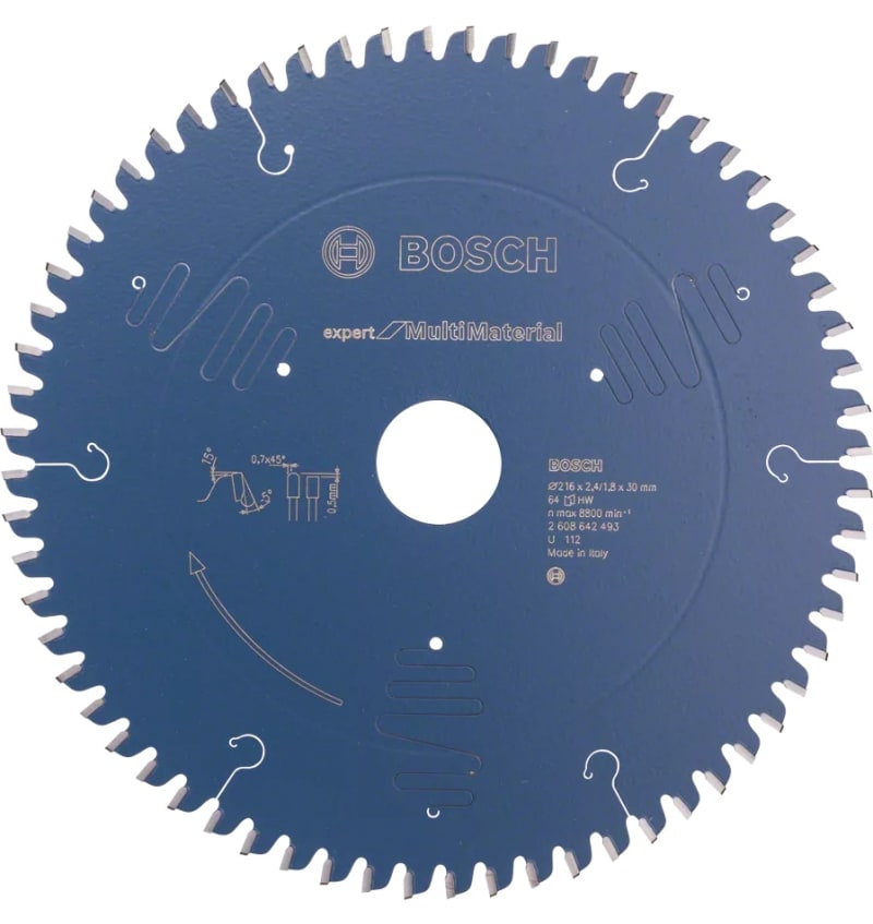 LAME DE SCIE CIRCULAIRE EXPERT MULTI 216x30x2,4-64 2.608.642.493 img