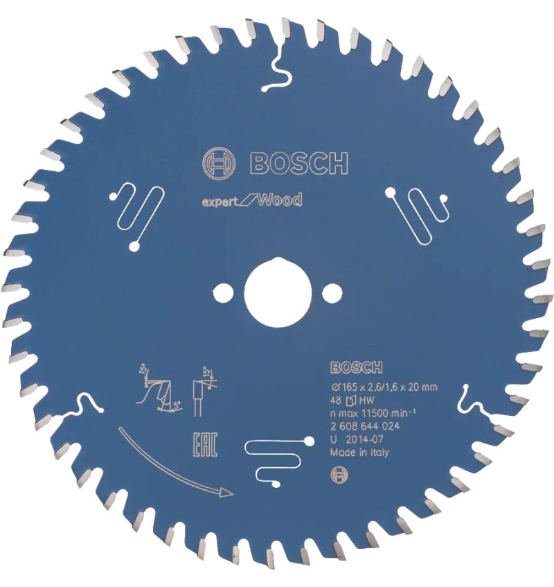 LAME LSC Expert Wood 165x20x2.6/1.6x48D BOSCH 2.608.644.024 img