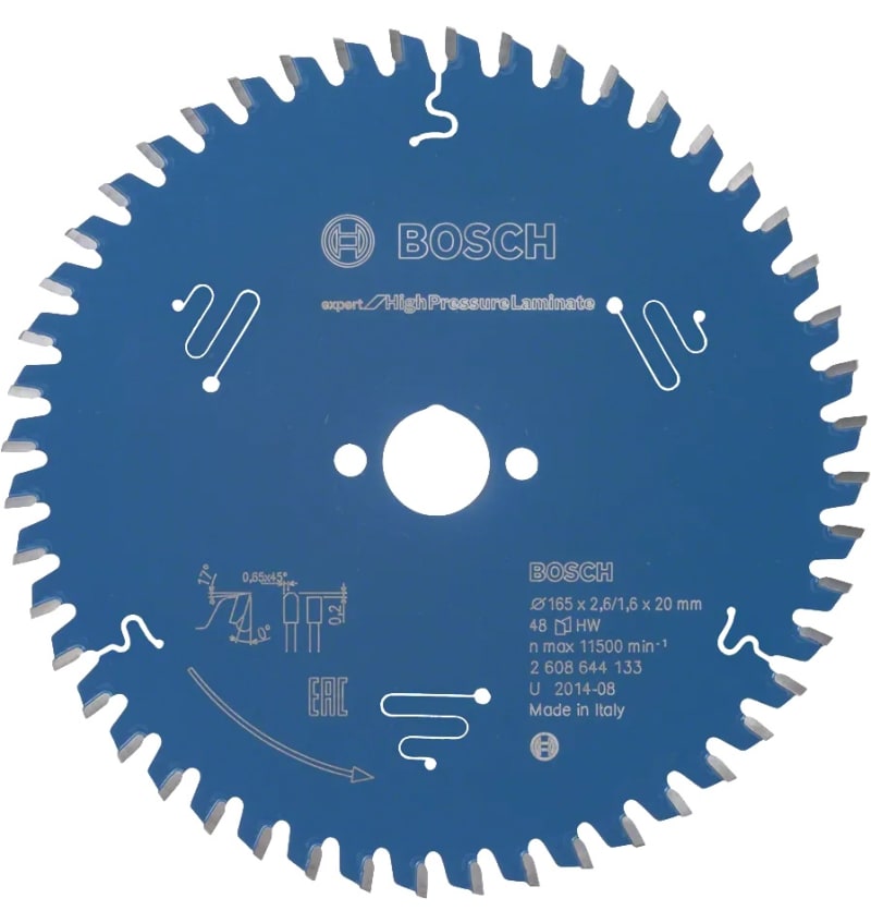 LAME LSC Expert HPL 165x20x2.6x48D BOSCH 2.608.644.133 img