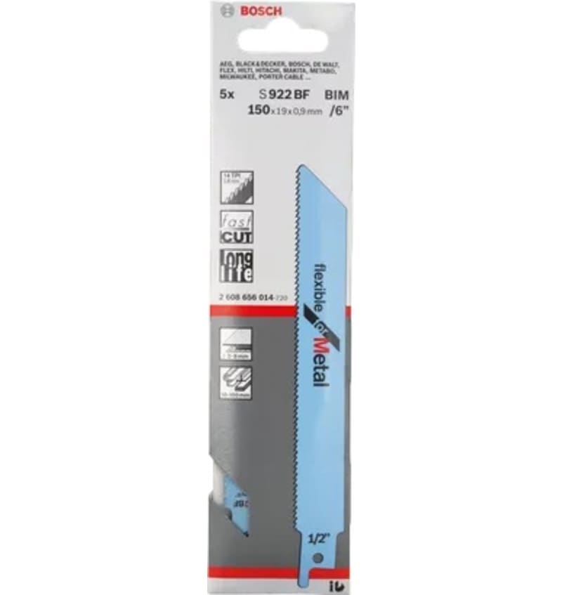 PQ 5 LAMES DE SCIE SABRE S922BF BOSCH 2.608.656.014 img