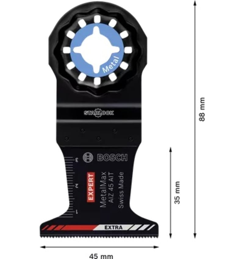 LAME EXP.STARLOCK Carbure Métal AIZ45AIT 2.608.900.018 img