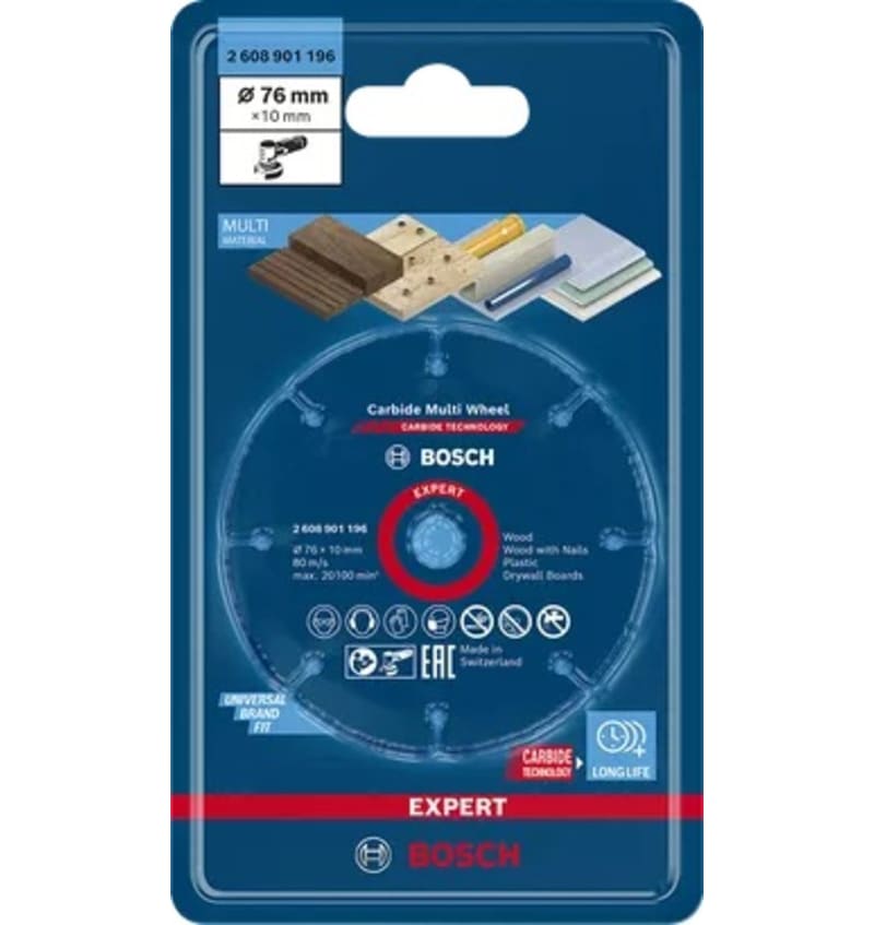 DISQUE CARBURE Multi-mat. EXPERT 76mm BOSCH 2.608.901.196 img