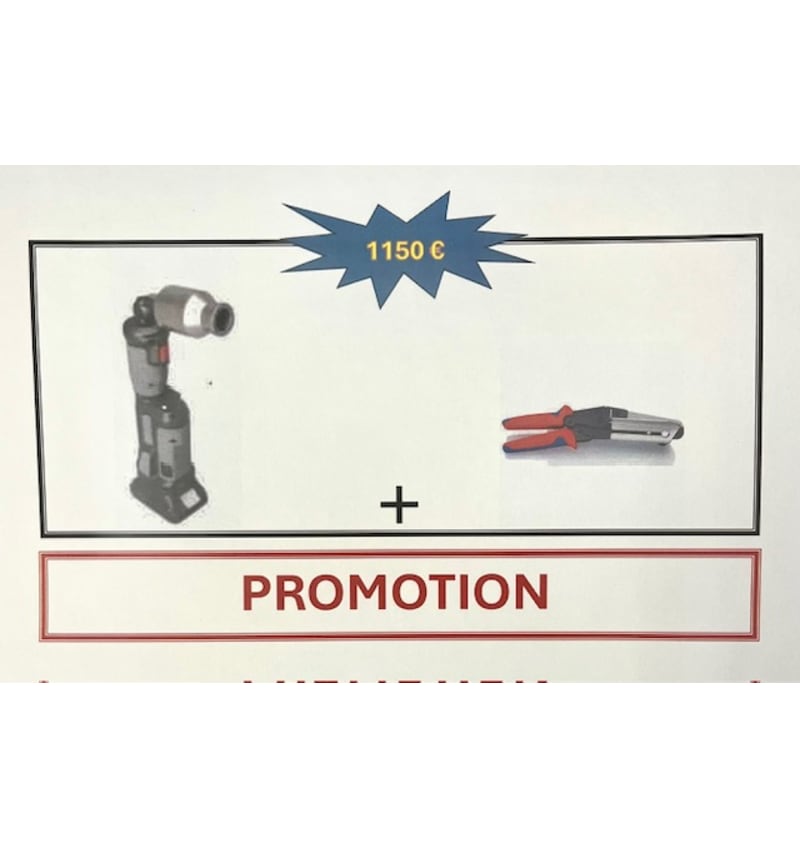 POINCONNEUSE HYDRAULIQUE ACCU RIX® RIX-420300 img