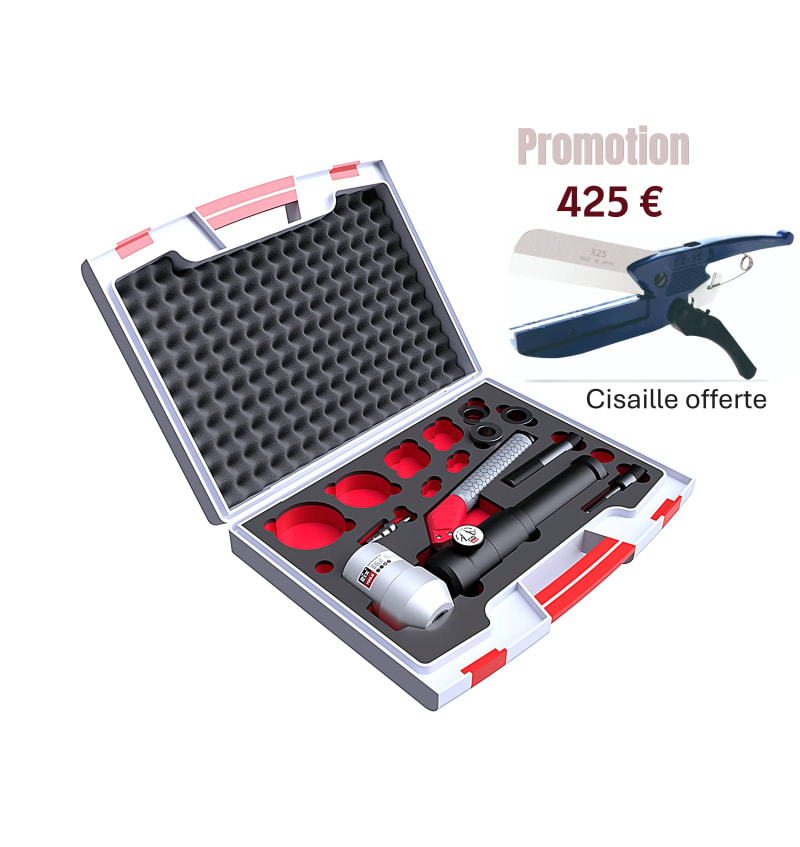 APP. HYDR. MANUEL COMPACT-COMBI RIX® avec coffret RIX-420200 img