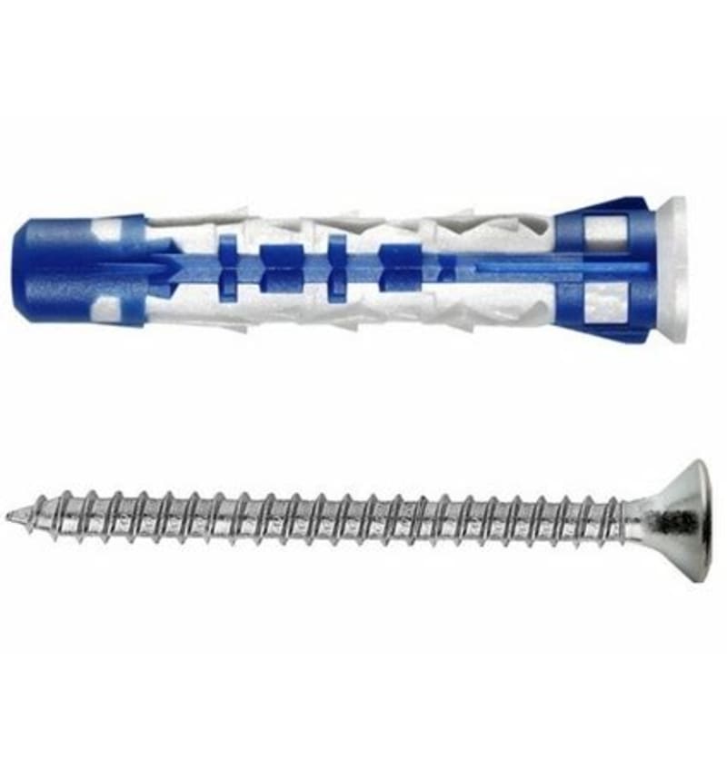 BOX 50 CHEVILLES BLUEFIX VA 8x50mm + VIS PZ ELE-565541 img