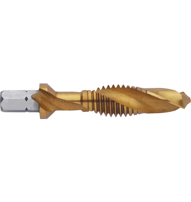 MECHE TARAUDEUSE M8 HSS TIN 60.65.08 img