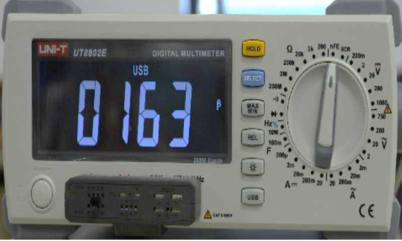 Triode and thyristor characteristic measurement with UT-S03A fixture