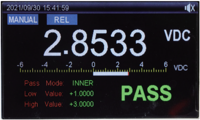 Pass/Fail comparison function for batch device testing