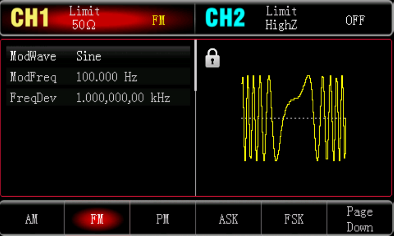 UTG1022X arbitrary waveform editor