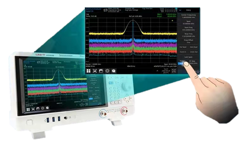 UNI-T UTS3000T+ Performance-Series 10.1-inch capacitive touch