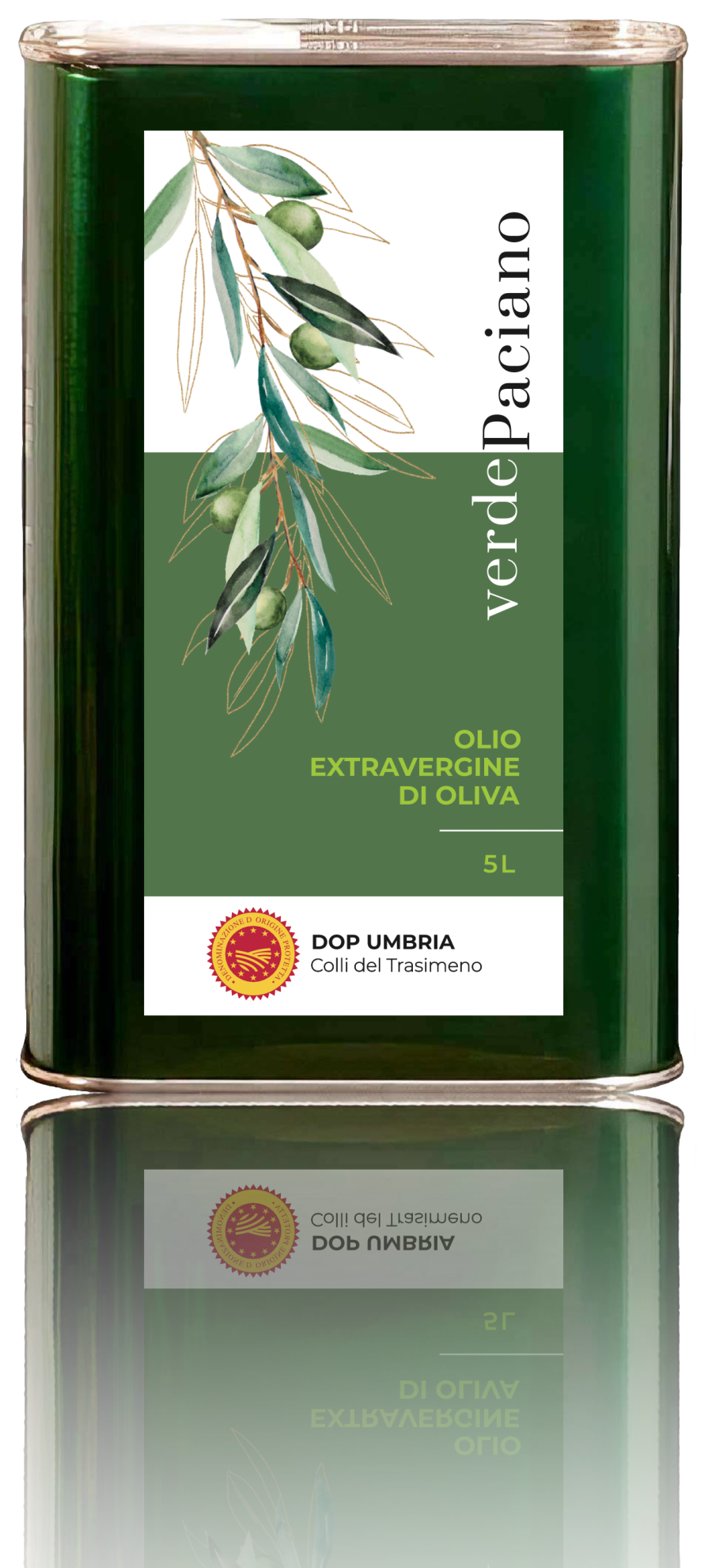 VerdePaciano 5L Olive Oil Cans