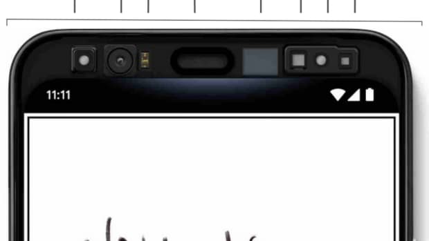 Pixel 4 Front Sensors