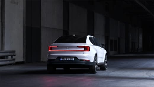 Polestar 2 Behind
