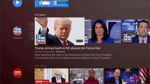 Place YouTube and Twitch Channels on Android TV's Home Screen