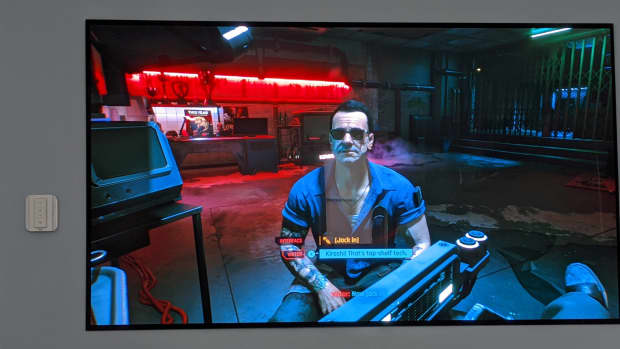 Cyberpunk on Wallpaper TV powered by the RTX 3090 FE