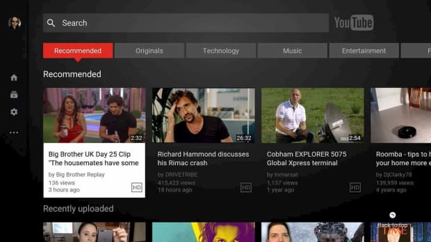 Previous YouTube Design