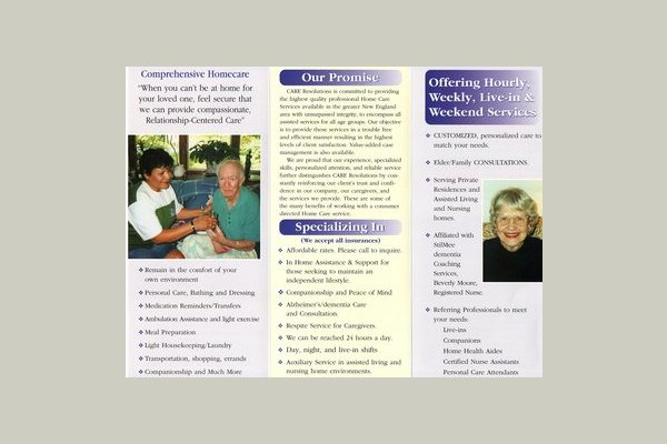 CARE Resolutions Inc brochureinside