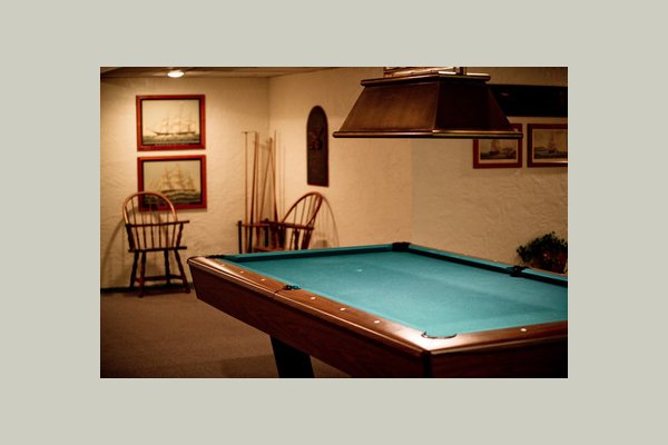 Enjoy a game of pool with the guys.