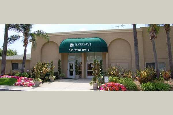 Silverado Senior Living at Newport-Mesa entrance-mesa