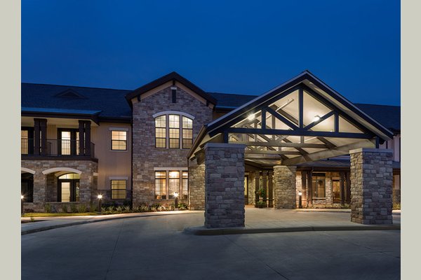 Magnolia Heights Assisted Living &Memory Care MH-front-night---Copy