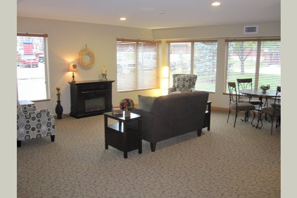 An inviting new lobby was added during the 2013 addition and remodeling project.