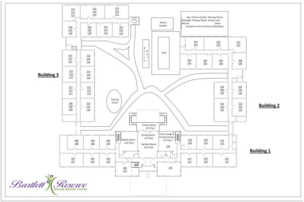 Bartlett Reserve SiteMap w Common Areas